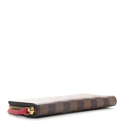 Louis Vuitton Damier Ebene Clemence Wallet Cherry 4 of 6