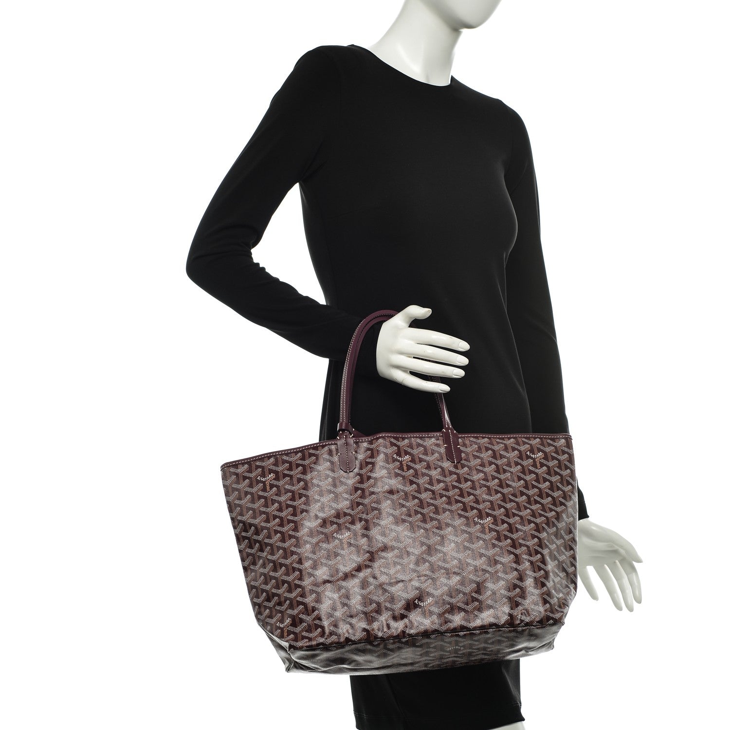 Goyard Goyardine Saint Louis PM Bordeaux 2 of 9