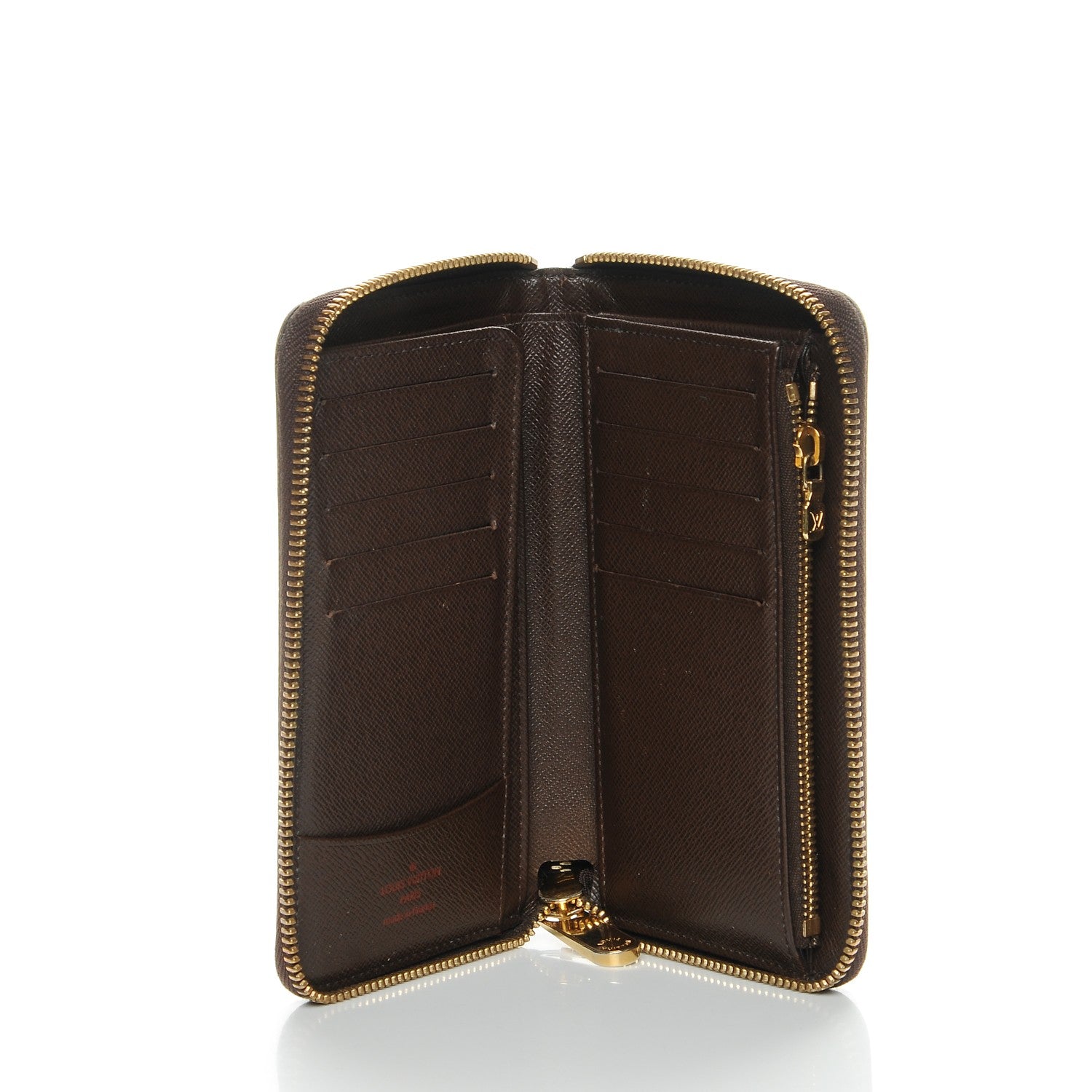 Louis Vuitton Damier Ebene Zippy Compact Wallet 5 of 7
