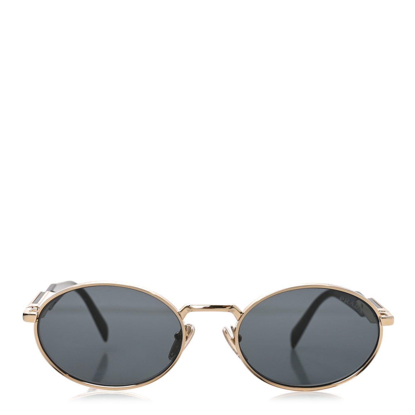 Metal Logo Sunglasses SPR 65ZS Gold