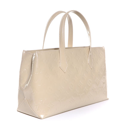 Louis Vuitton Vernis Wilshire PM Blanc Corail 3 of 7