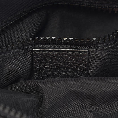 Gucci Nylon Monogram Mini Flat Messenger Bag Black 6 of 10