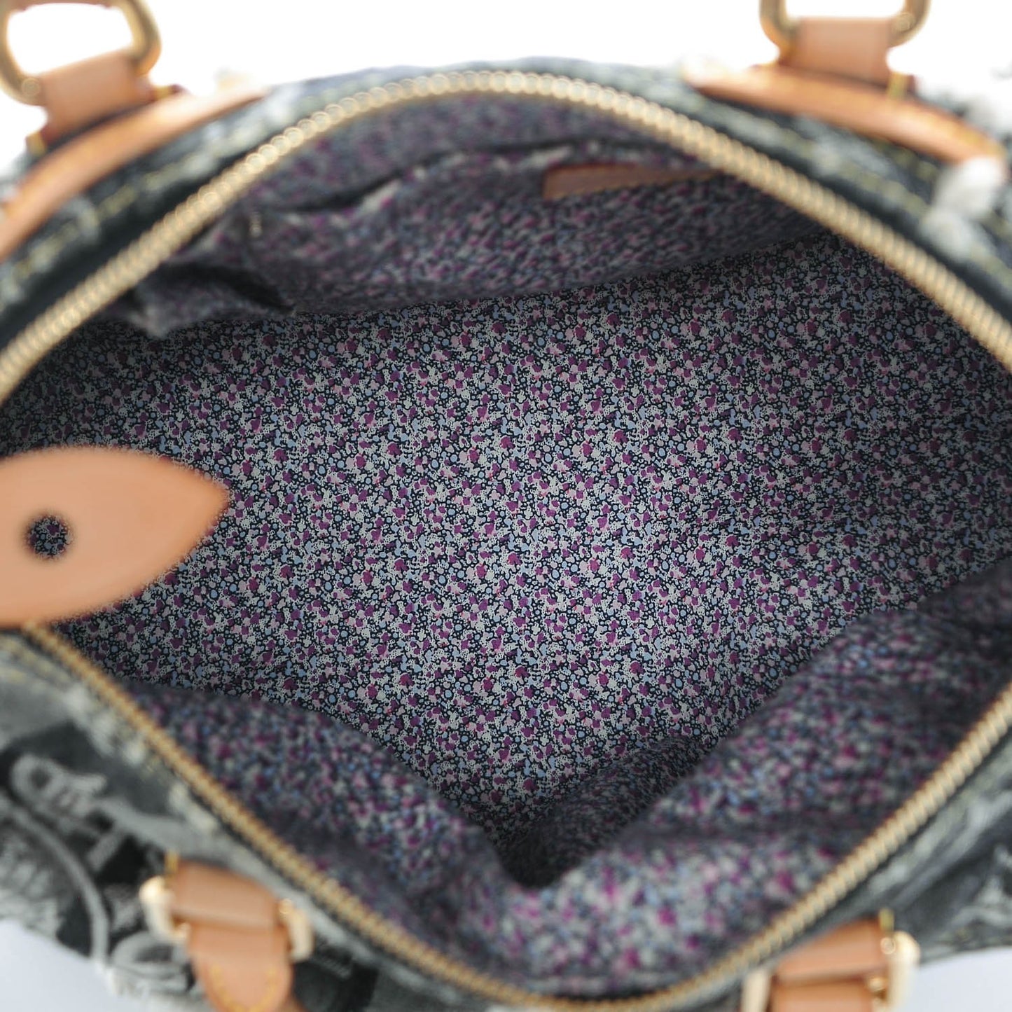 Denim Patchwork Speedy 30 Grey