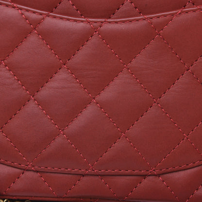 Chanel Iridescent Calfskin Quilted 2.55 Reissue 226 Flap Red 13 of 14
