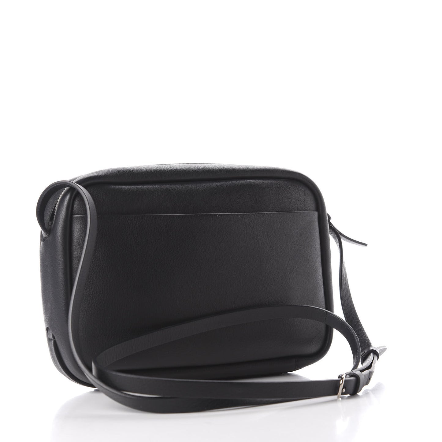 Calfskin Logo S Everyday Camera Bag Black
