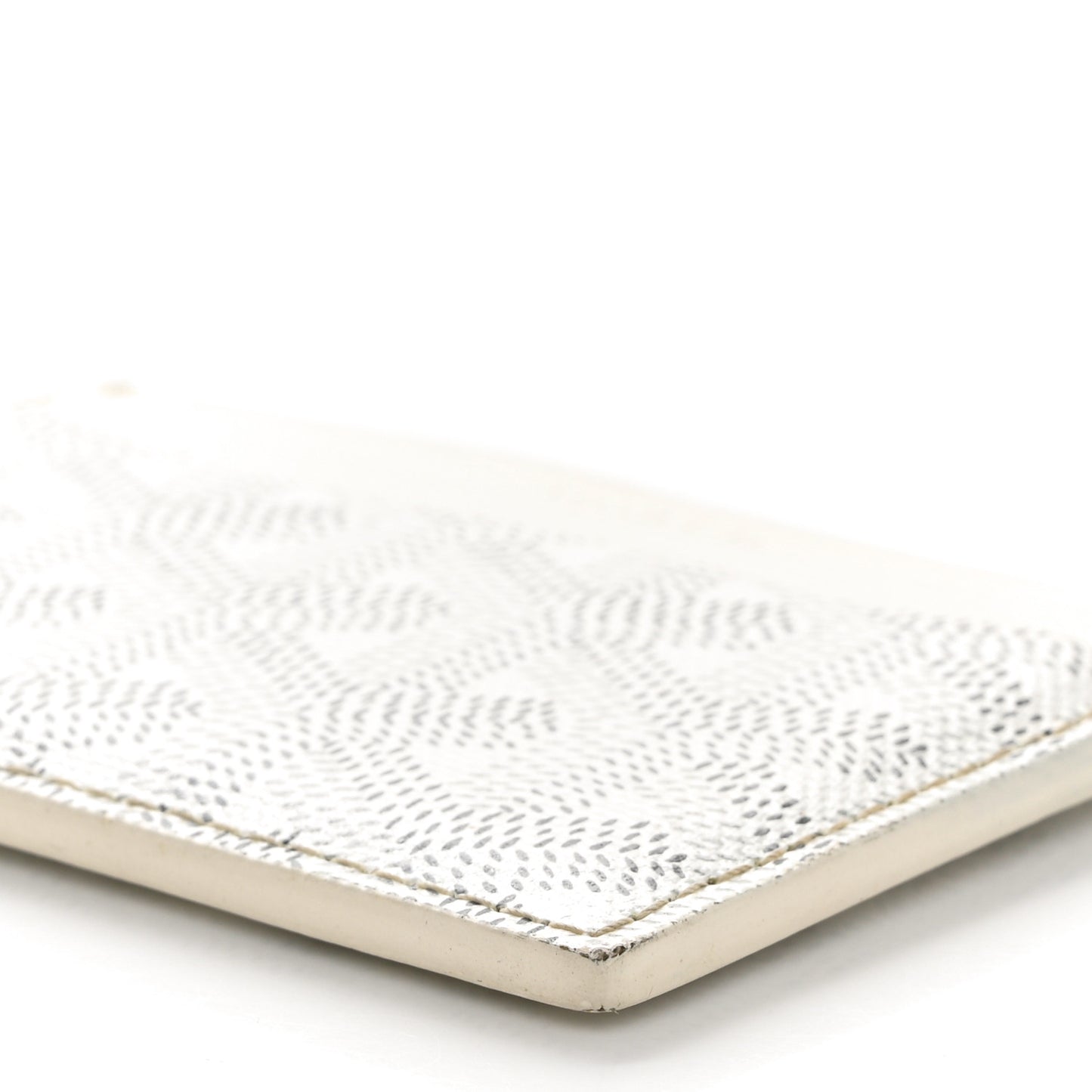 Goyardine Saint Sulpice Card Holder White