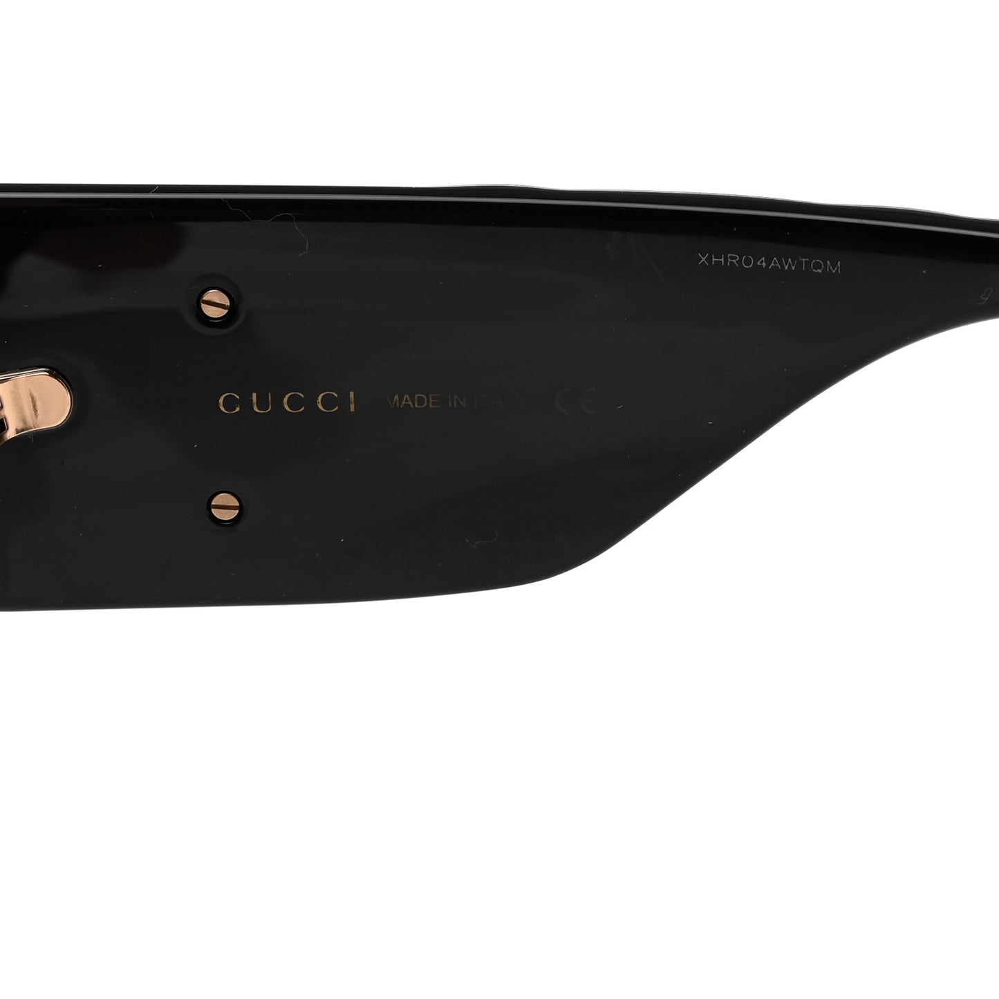 Acetate Rectangular Sunglasses GG0811S Black