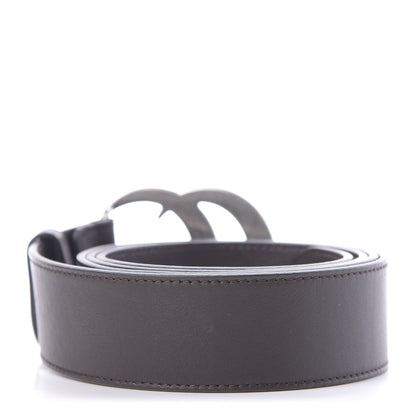 Gucci Moon Calfskin Nickel Double G 40mm Belt 110 44 Dark Cocoa 2 of 7