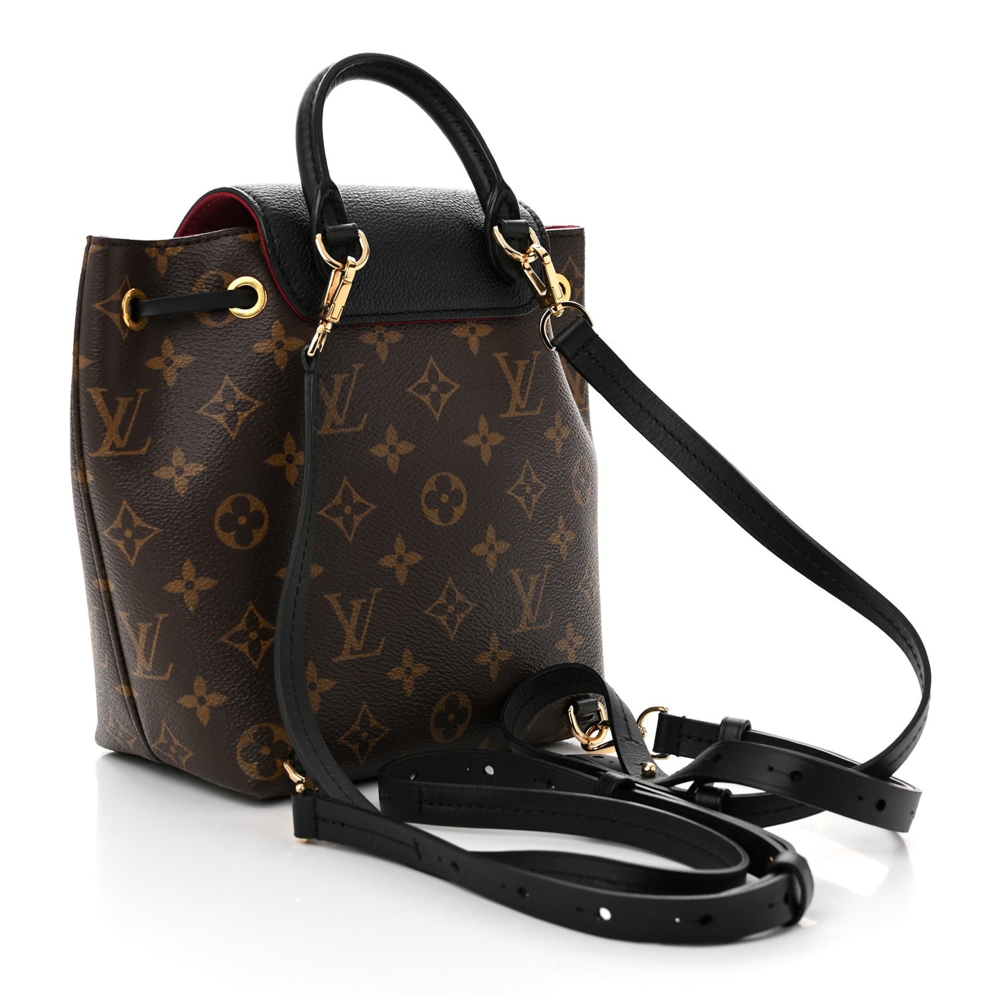 Monogram BB Montsouris NM Backpack Black