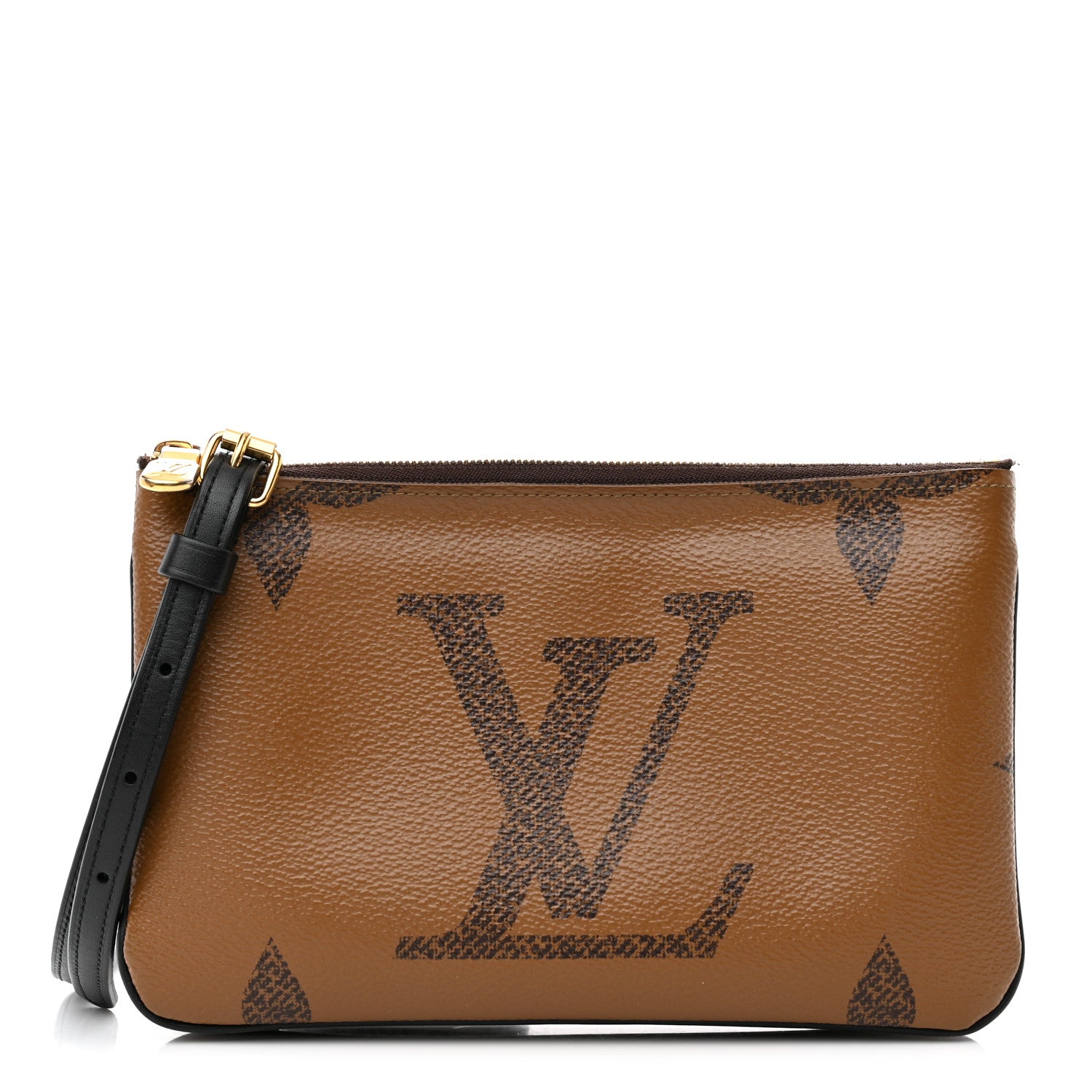 Louis Vuitton Reverse Monogram Giant Double Zip Pochette 1 of 12