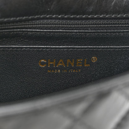 Chanel Aged Calfskin Quilted 2.55 Reissue Mini Flap Black 6 of 11