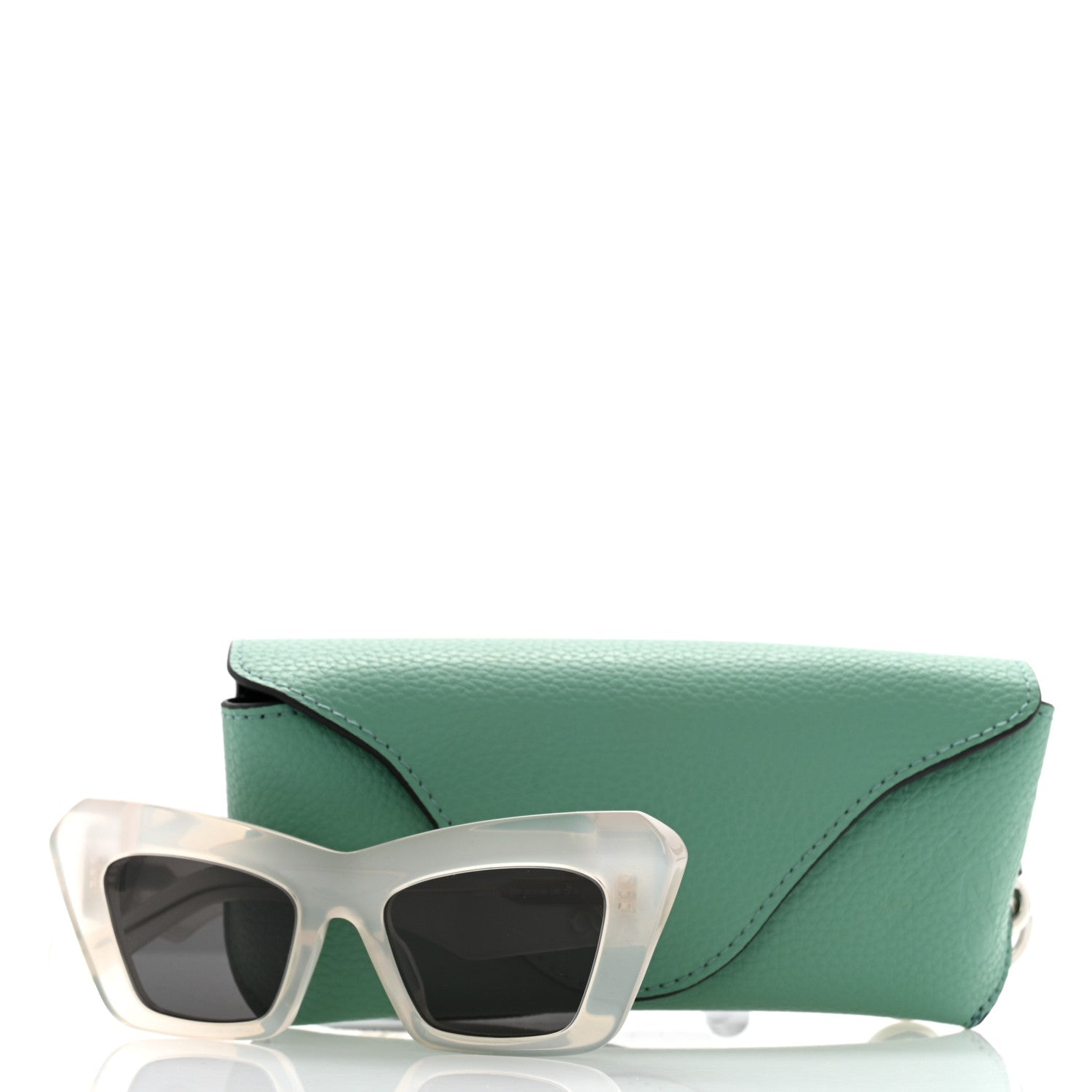 Loewe Acetate Cat Eye Sunglasses LW40036I White 7 of 7