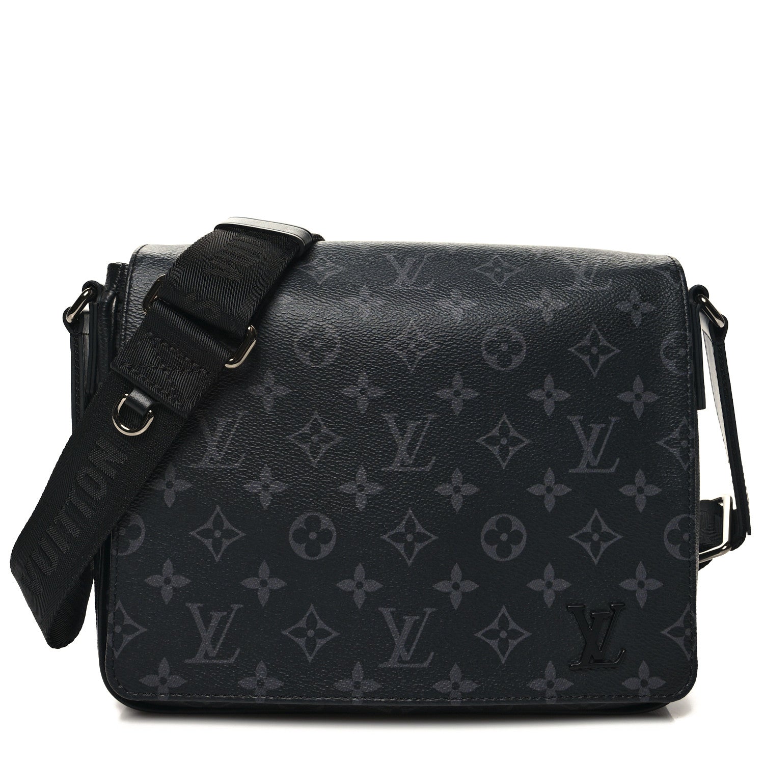 Louis Vuitton Monogram Eclipse District PM Black 1 of 9