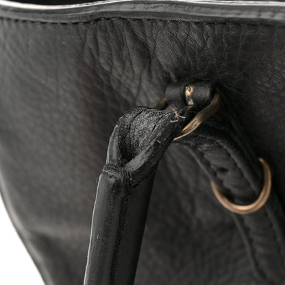 Balenciaga Veau Souple Mini Papier Tote Black 13 of 15