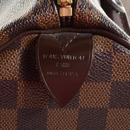 Louis Vuitton Damier Ebene Speedy 30 7 of 7