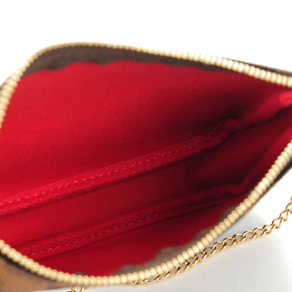 Louis Vuitton Damier Ebene Mini Pochette Accessories 5 of 7