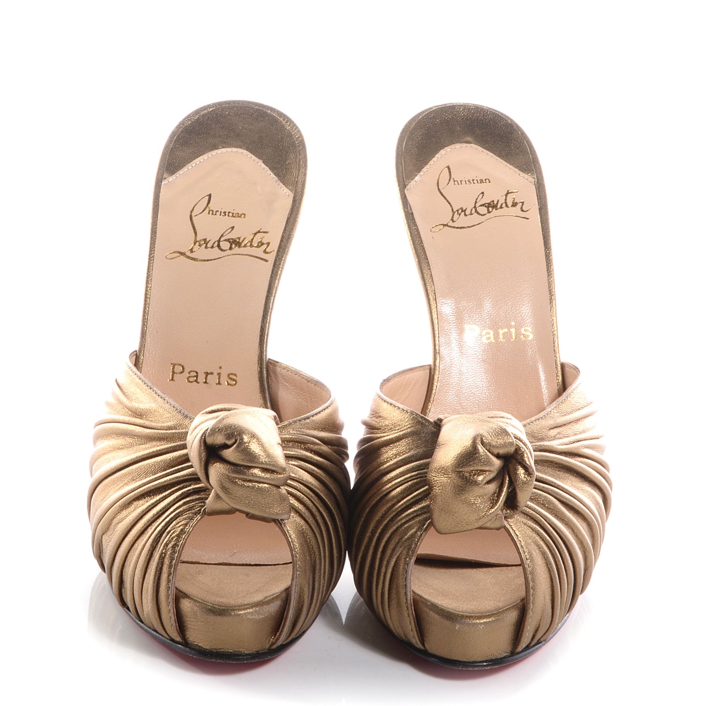 Calfskin Greissimo 120 Slide Sandals 37