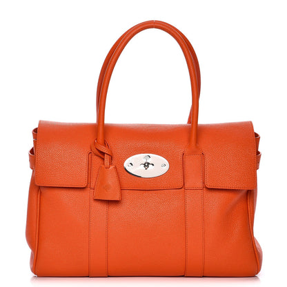 Mulberry Classic Grain Bayswater Bright Orange 1 of 14