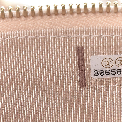 Chanel Caviar Quilted Mini Vanity Case With Chain Light Pink 7 of 8