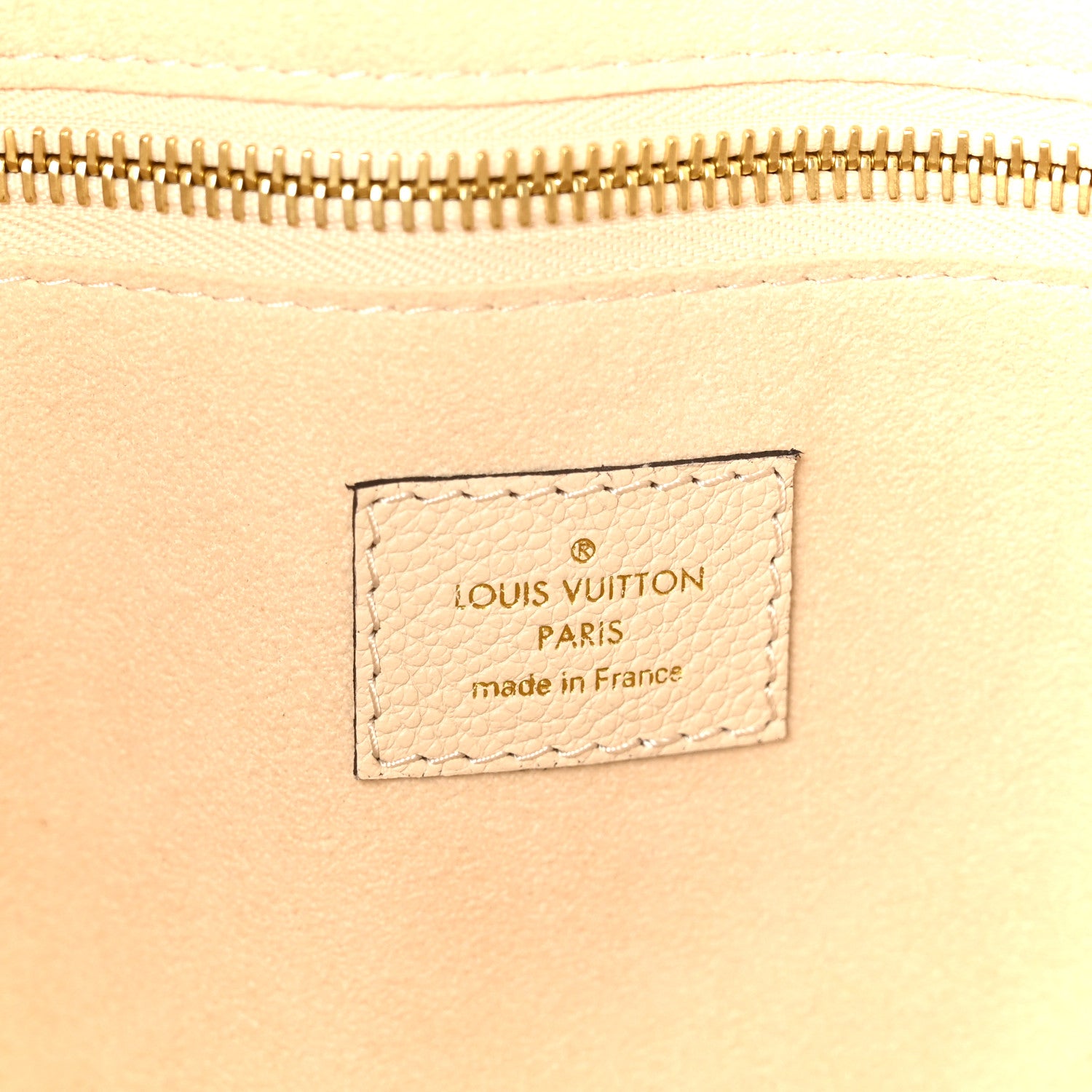 Louis Vuitton Empreinte Monogram Giant Neverfull MM Cream 7 of 12