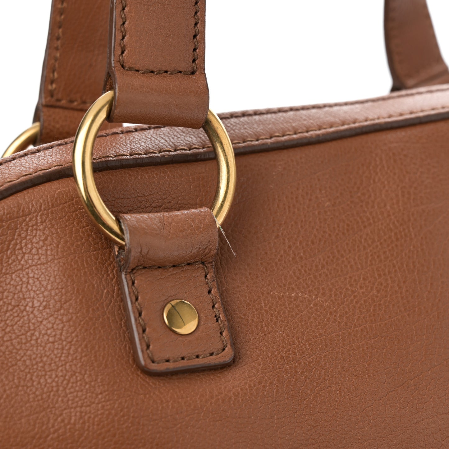 Calfskin Oversized Muse Brown