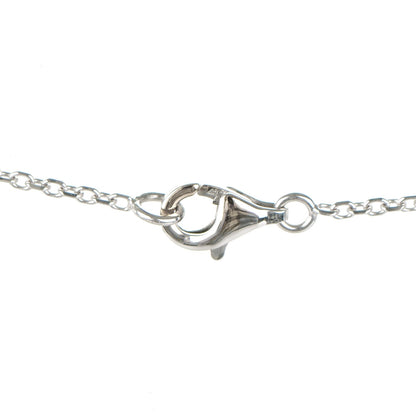 Van Cleef & Arpels 18K White Gold Mother of Pearl Vintage Alhambra Pendant Necklace 4 of 7