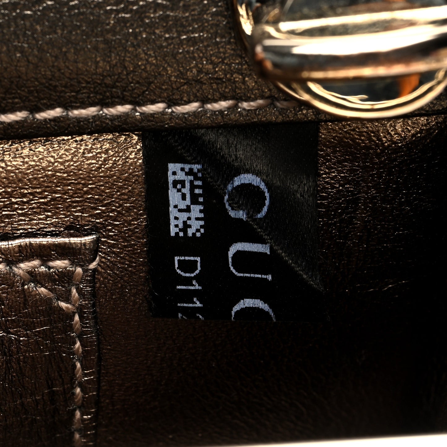 Calfskin Britt Clutch Pewter