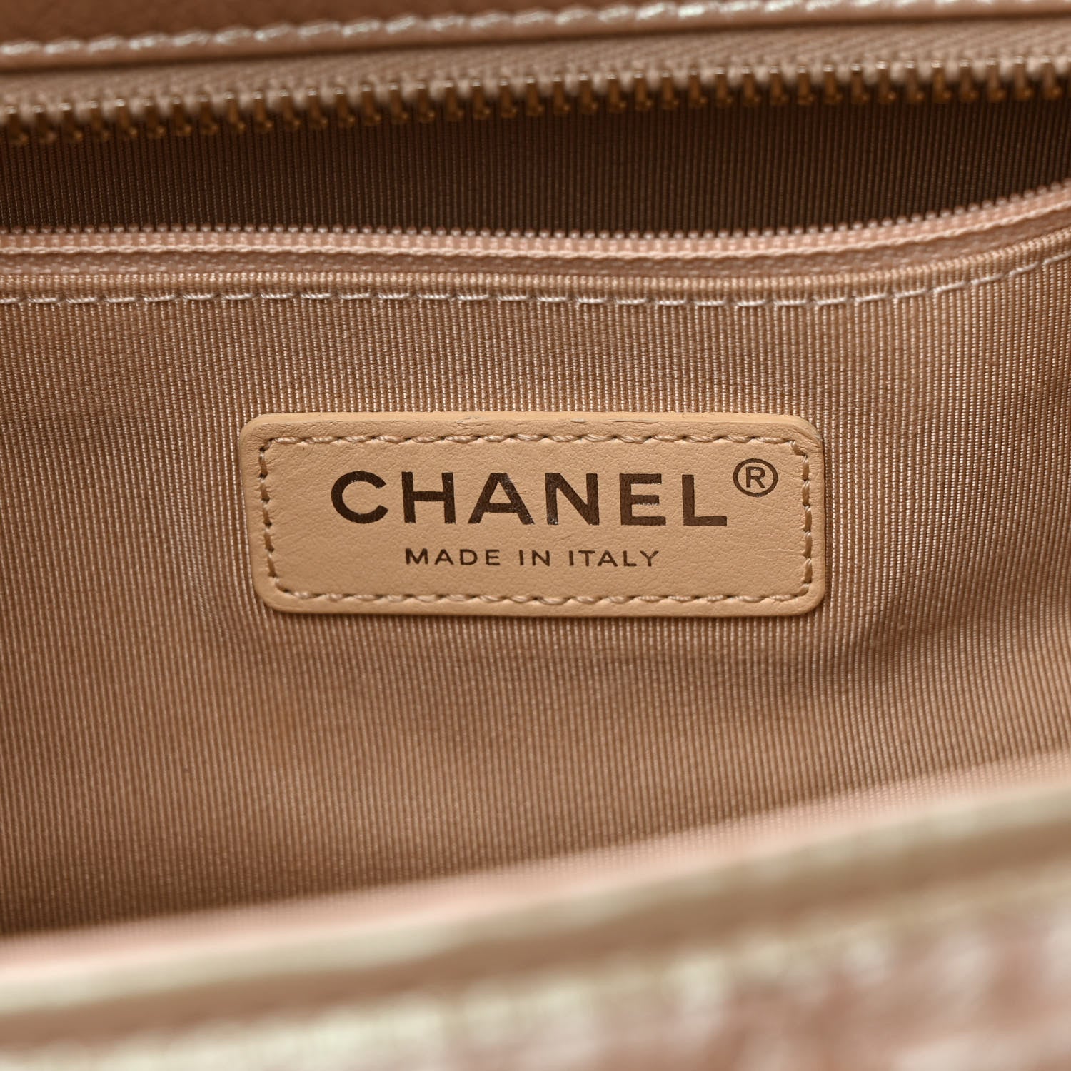Chanel Iridescent Aged Calfskin Quilted Medium Gabrielle Hobo Light Pink 6 of 9