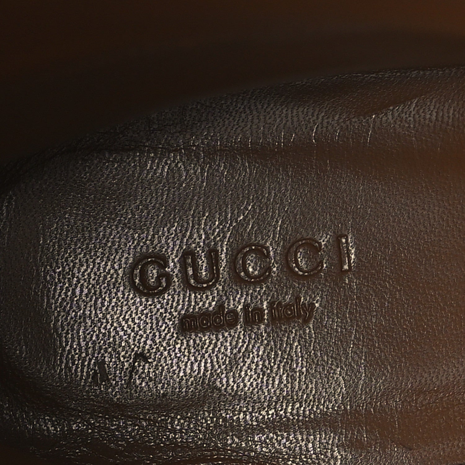 Gucci Calfskin Knee High Boots 39.5 Black 9 of 14
