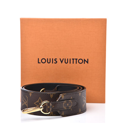 Louis Vuitton Monogram Bandouliere Shoulder Strap Black 5 of 5