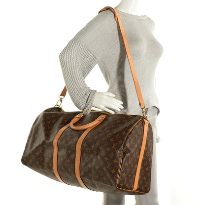 Louis Vuitton Monogram Keepall Bandouliere 55 2 of 7