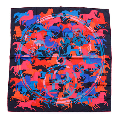 Hermes Silk Ex Libris En Camouflage Scarf 90 1 of 5