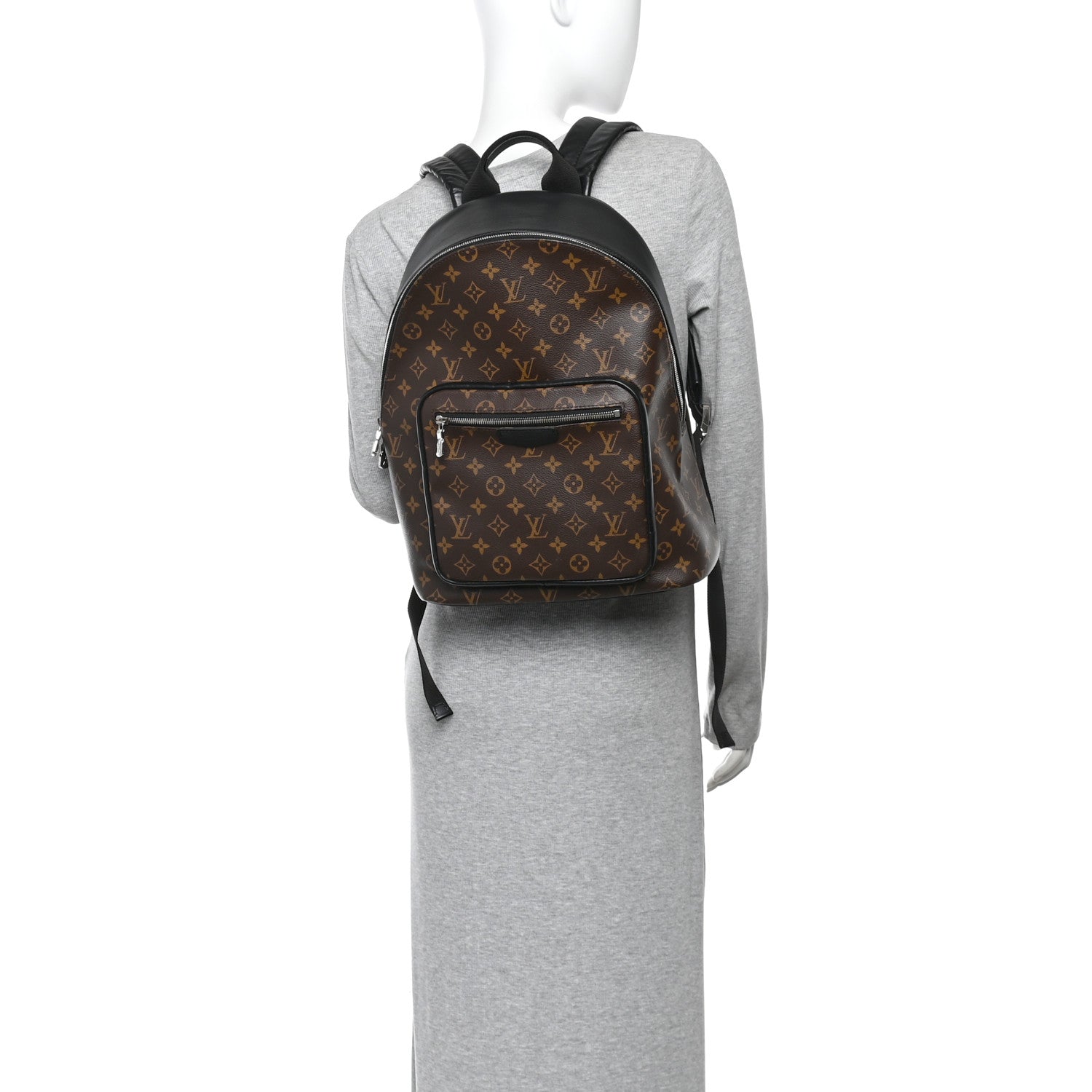 Louis Vuitton Monogram Macassar Josh NM Backpack 2 of 9