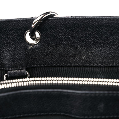 Chanel Caviar Quilted Grand Shopping Tote GST Black 14 of 24