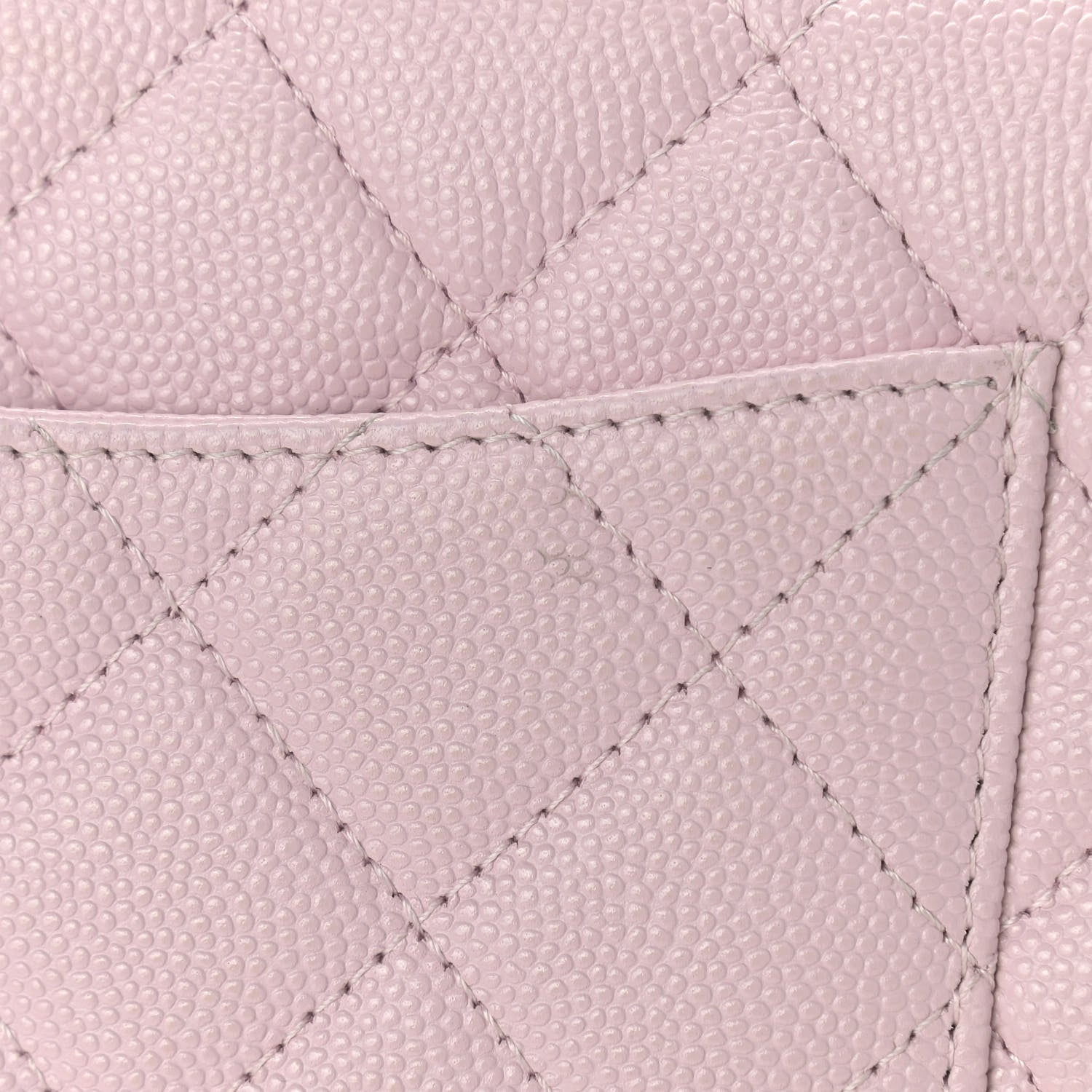 Chanel Caviar Quilted Wallet On Chain WOC Light Pink 14 of 19