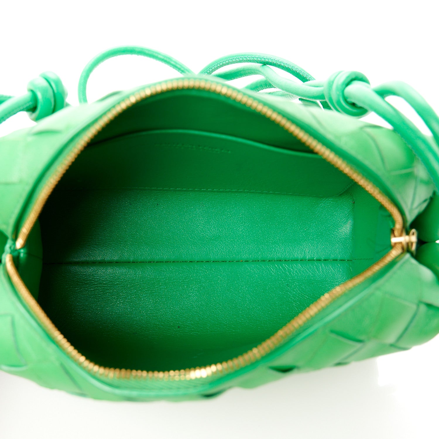 Bottega Veneta Nappa Intrecciato Mini Loop Camera Bag Parakeet 5 of 14