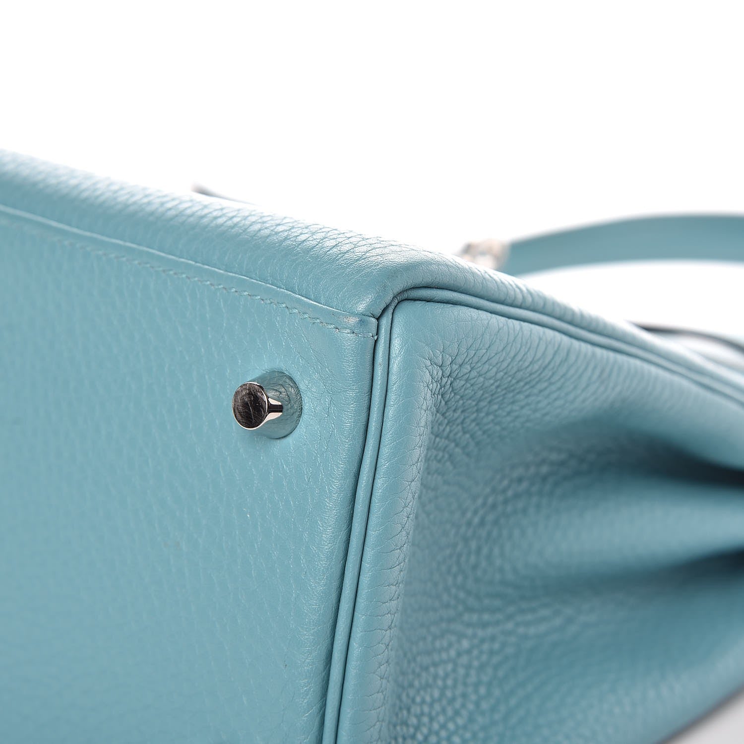 Hermes Taurillon Clemence Kelly Retourne 28 Bleu Saint Cyr 35 of 38