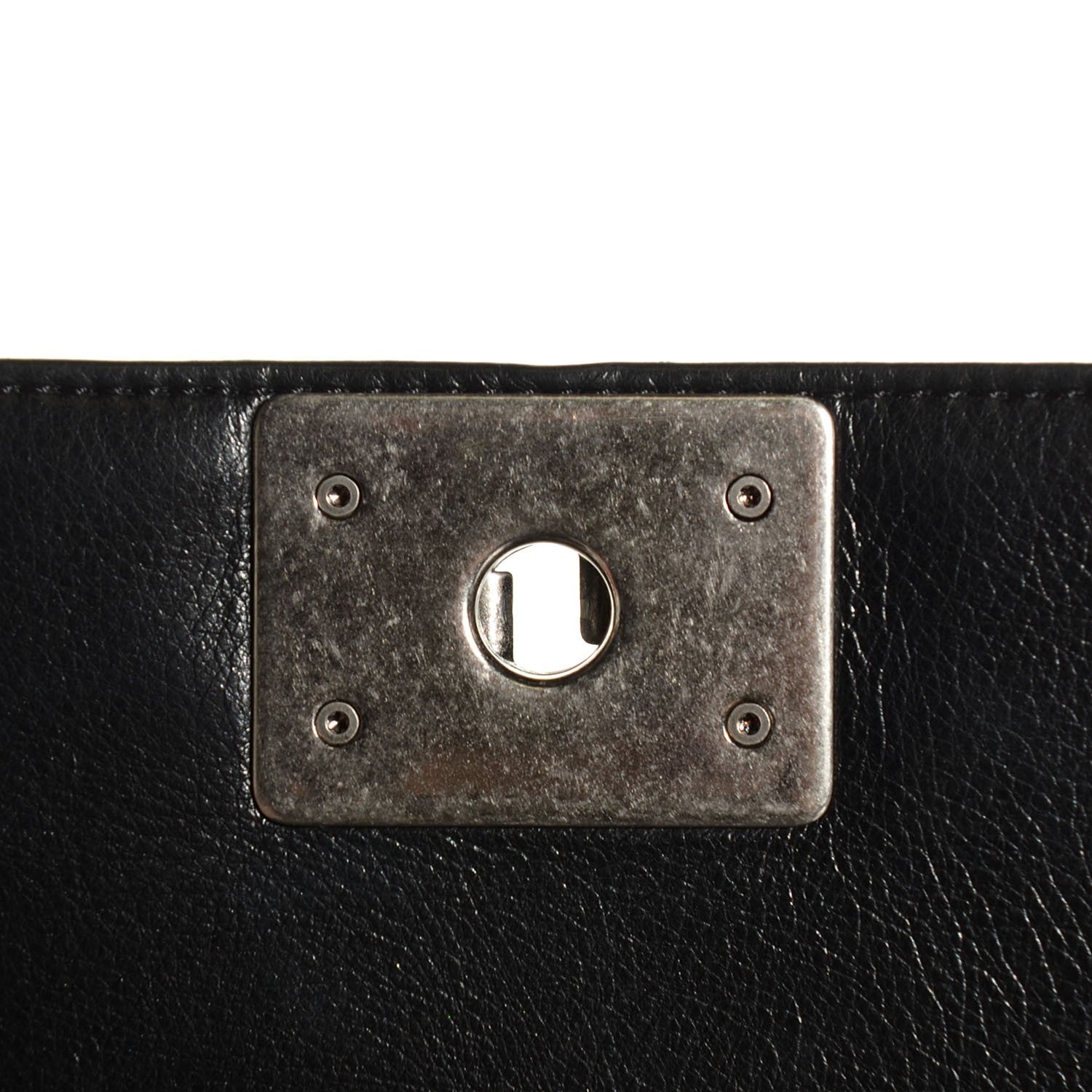 Chanel Calfskin Quilted Large Boy Flap Black 8 of 8