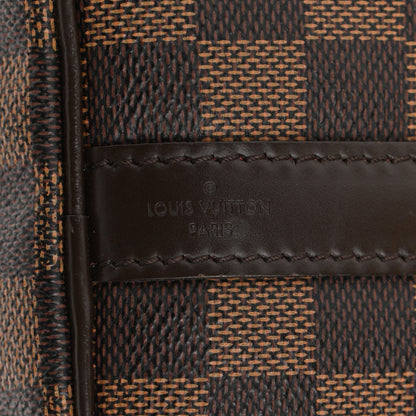 Louis Vuitton Damier Ebene Speedy Bandouliere 25 6 of 12