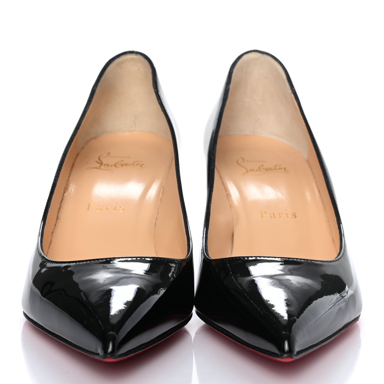 Christian Louboutin Patent So Kate 55 Pumps 37.5 Black 2 of 7