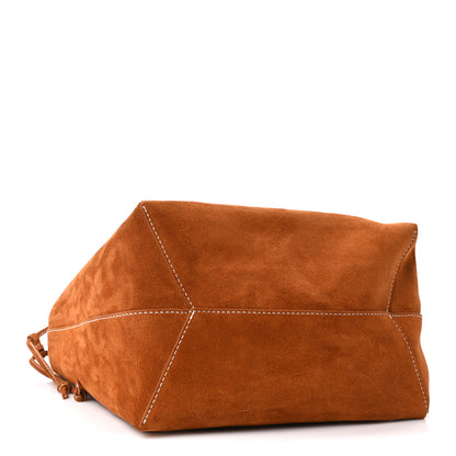 Mansur Gavriel Suede Everyday Cabas Saddle 4 of 9