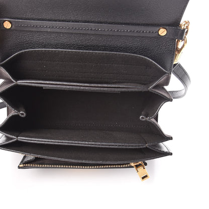 Givenchy Goatskin Suede Small GV3 Shoulder Bag Black 5 of 10