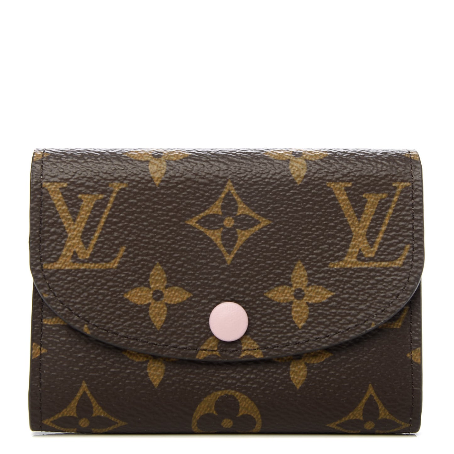 Monogram Rosalie Coin Purse Rose Ballerine