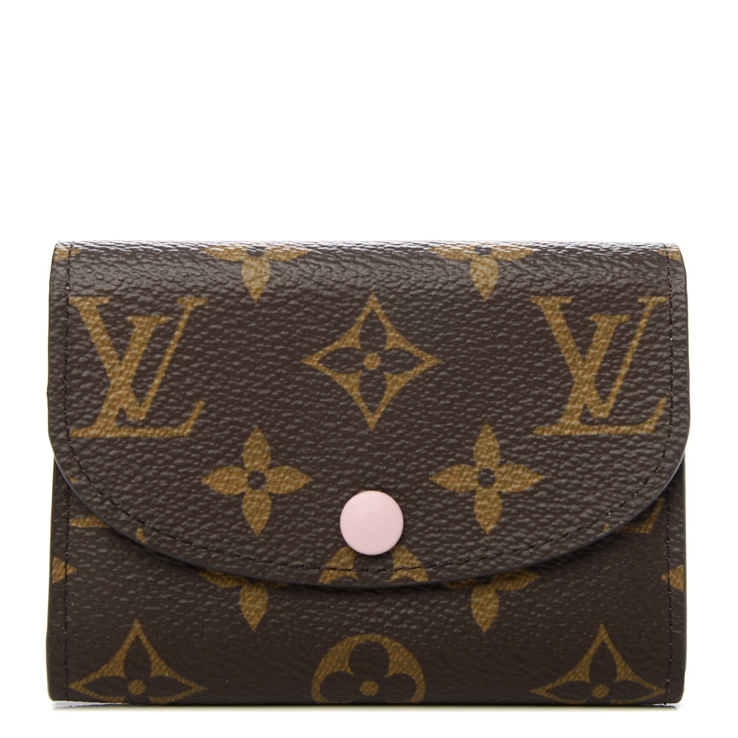 Louis Vuitton Monogram Rosalie Coin Purse Rose Ballerine 1 of 7