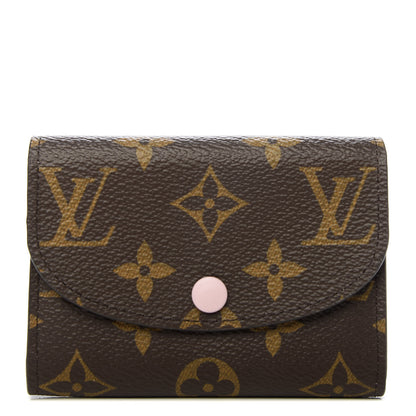Louis Vuitton Monogram Rosalie Coin Purse Rose Ballerine 1 of 7