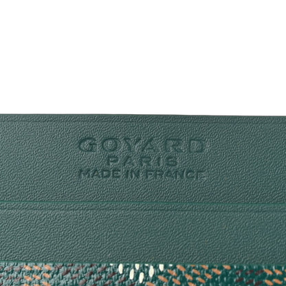 Goyard Goyardine Saint Sulpice Card Holder Green 6 of 8