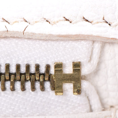 Hermes Taurillon Clemence Birkin 35 White 21 of 45