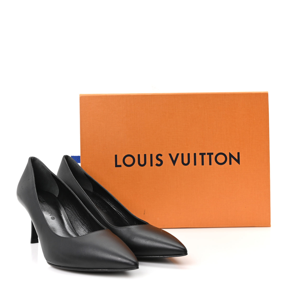 Calfskin Cherie Pumps 37.5 Black