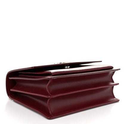 Saint Laurent Calfskin Medium Monogram Sunset Pallisandre 4 of 11
