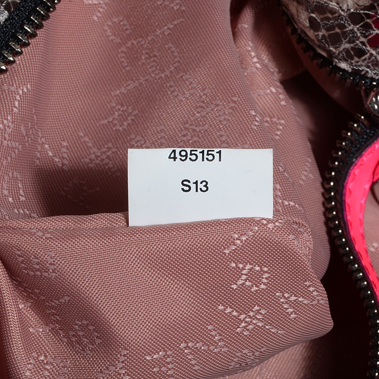 Faux Python Falabella Tote